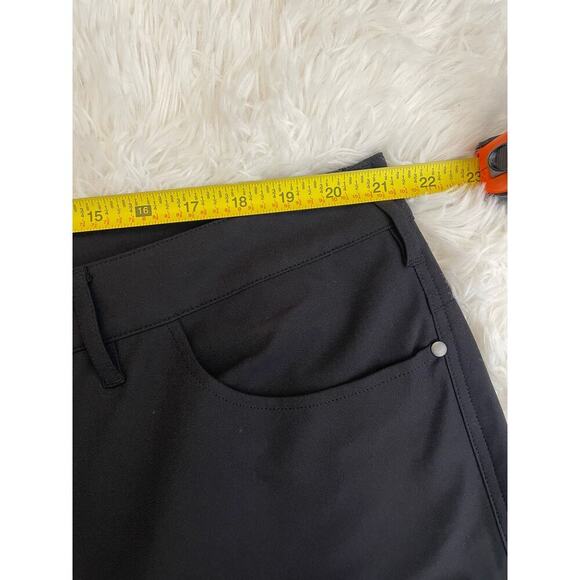 Sene Pants Men 42 Black Transit FlexTech Chino Performance 5 Pocket 42x32 - Picture 8 of 9